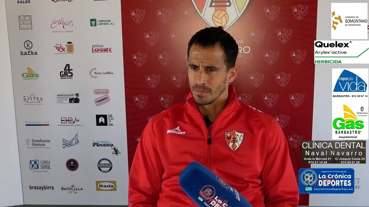 AGUSTÍN (Jugador Barbastro) UD Barbastro 0-0 CD Caspe / Jornada 32 / 3ª División