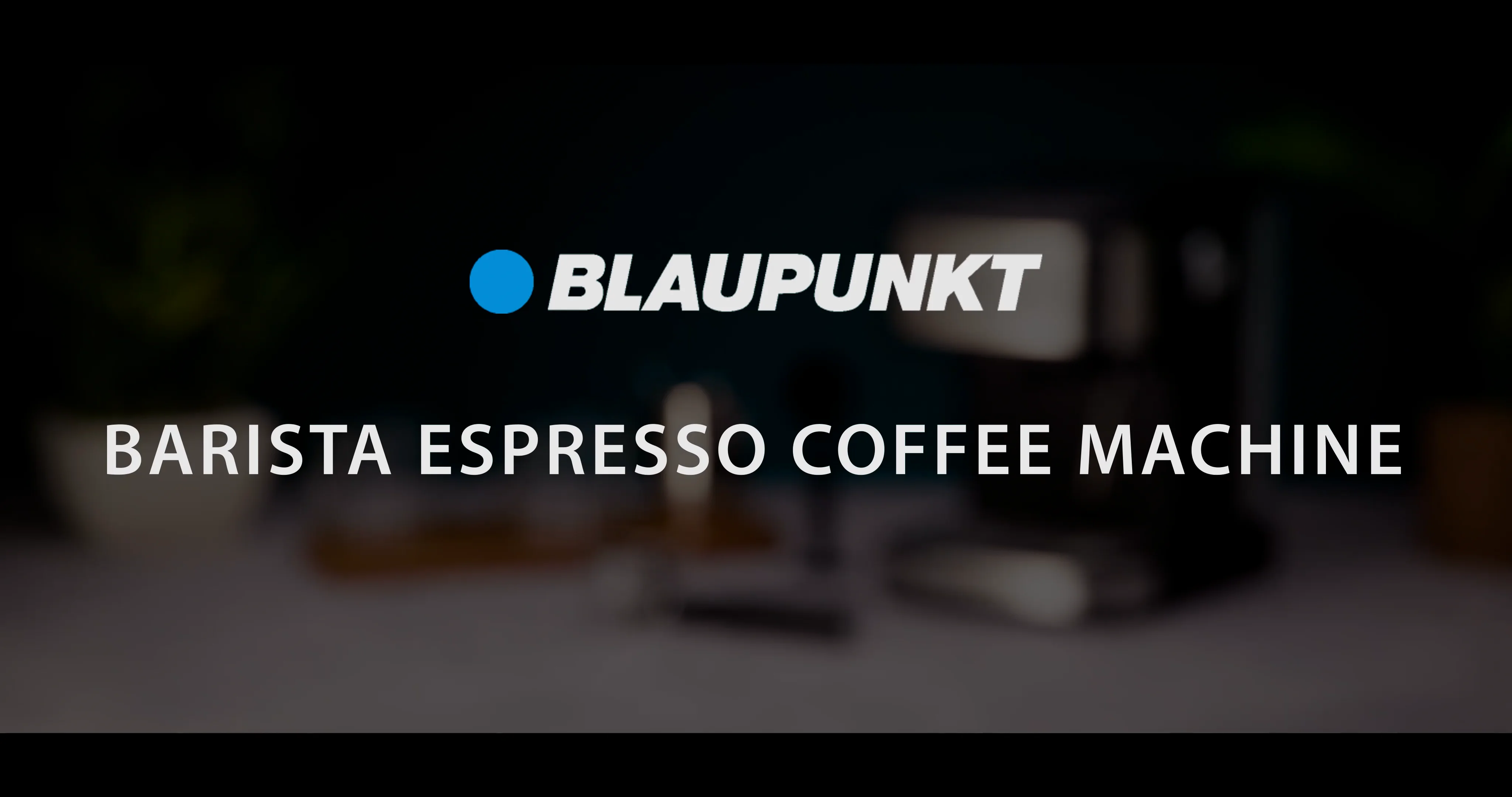 blaupunkt barista espresso machine