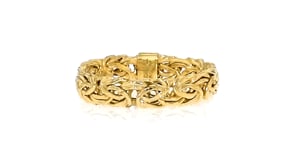 14kt Yellow Gold Byzantine Ring