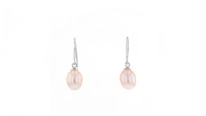 6-6.5mm Multicolored Cultured Pearl Jewelry Set Six Pairs of Earrings in Sterling Silver