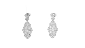 50 ct. t.w. Diamond Drop Earrings in Sterling Silver