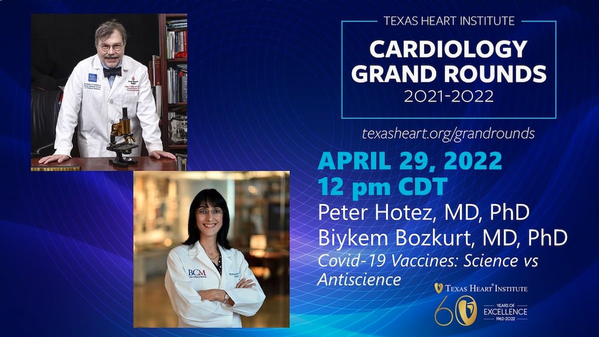 Texas Heart Institute Cardiology Grand Rounds Covid19 Vaccines