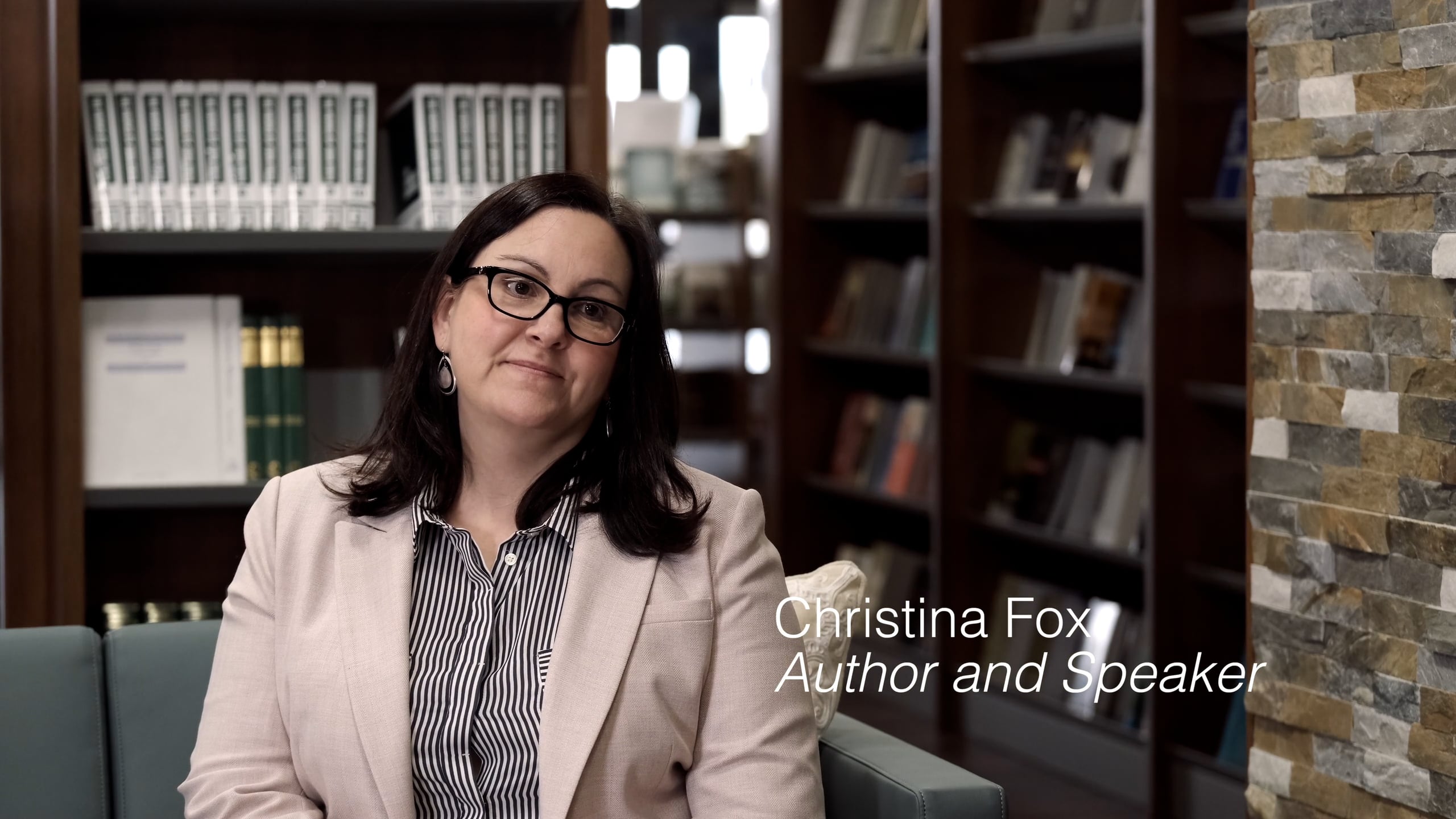 An interview with Christina Fox, author of A Holy Fear