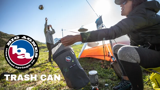 Leave No Trace With The Big Agnes Trash Can