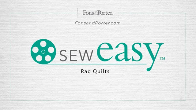 Fons and Porter Rag Quilt Scissors