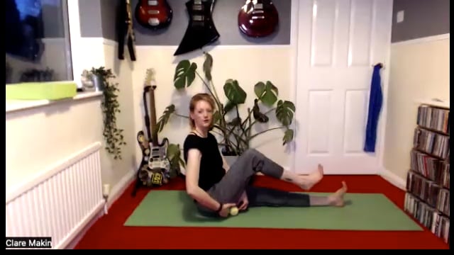 Live class replay - pelvis mobility and tennis balls