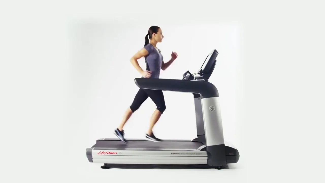 Best Used Life Fitness 95T Discover SE Treadmill | Cheap