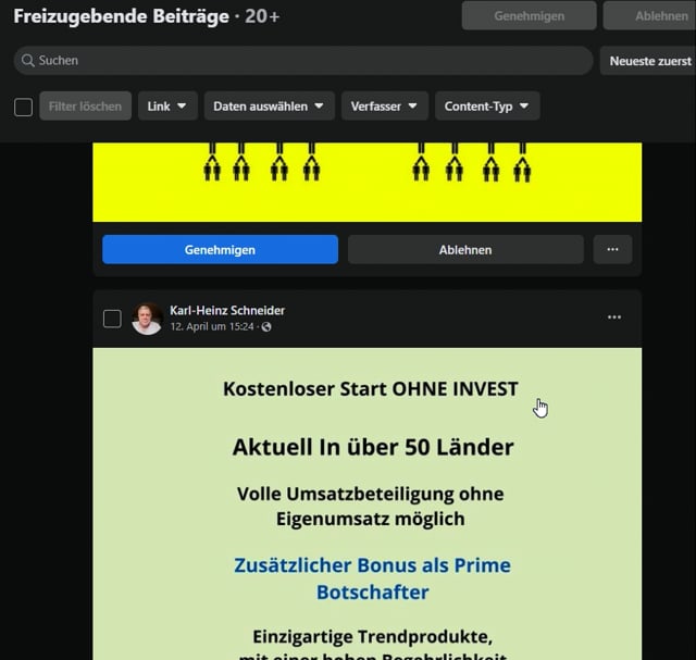 Abschreckende FB Postings - Teil 2