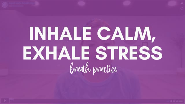 Inhale Calm, Exhale Stress