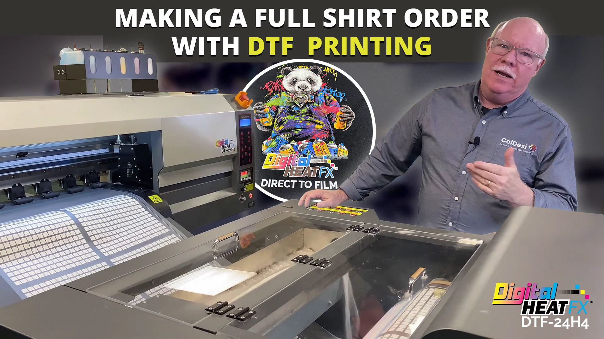 Direct to Film Printer vs. DTG Printer - ColDesi