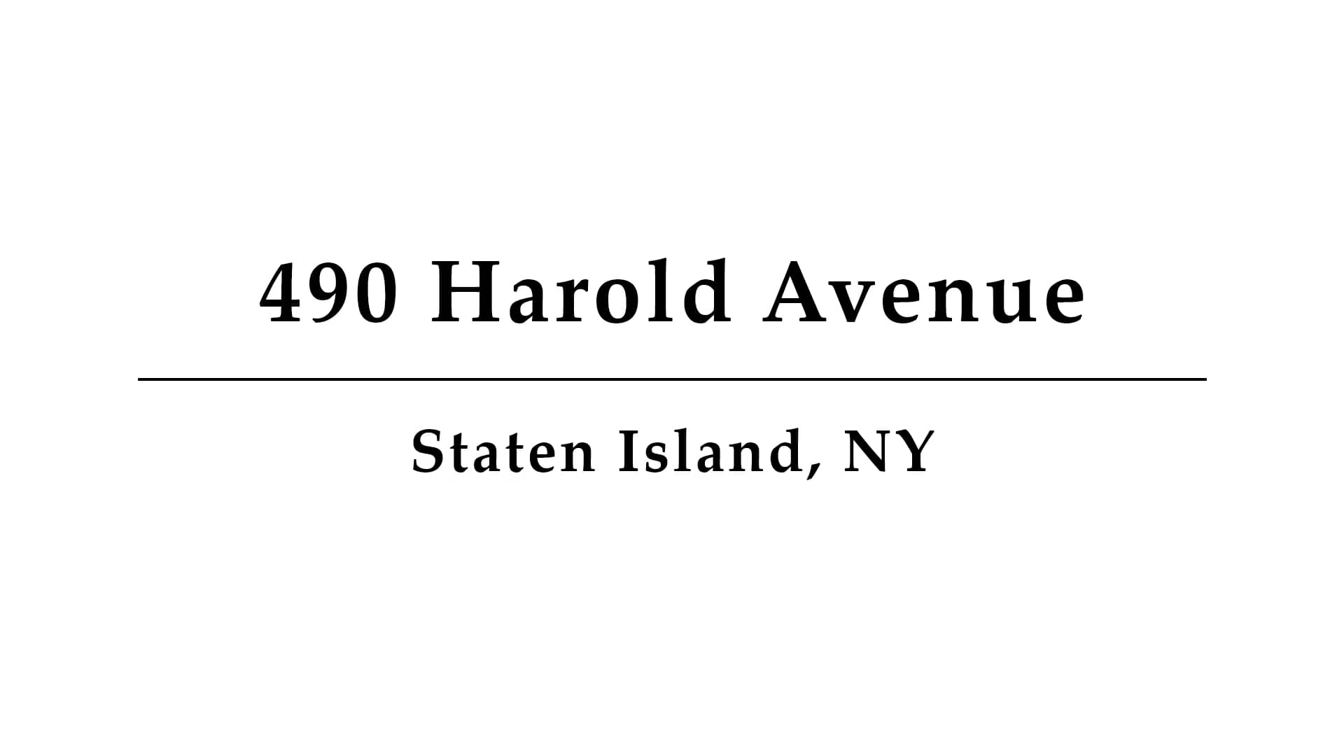 490 Harold Avenue, Staten Island, NY Presented by Delton Cheng.mp4 on
