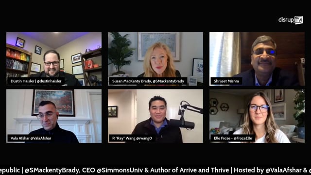 DisrupTV Episode 275, Shrijeet Mishra, Dustin Haisler, Susan Brady - Hosted by Vala Afshar & R 