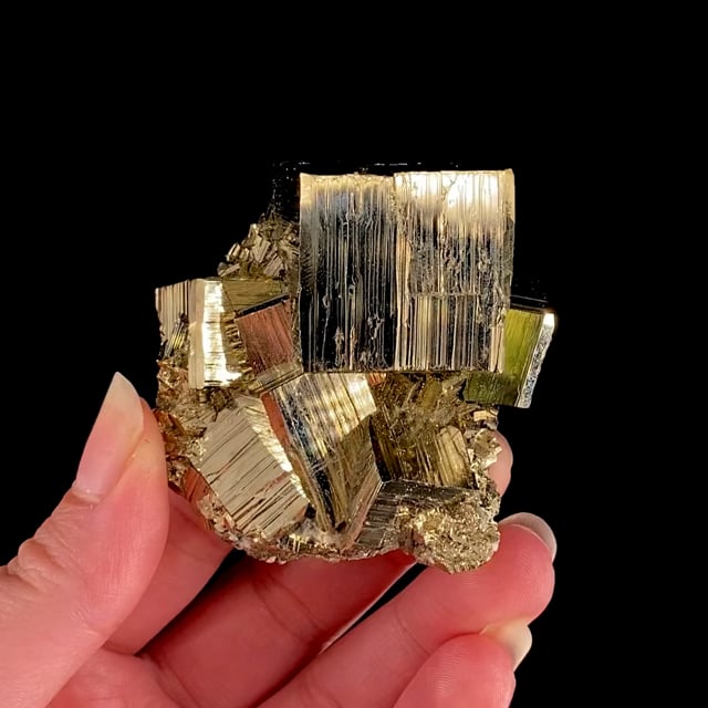 Pyrite (fine quality crystals)