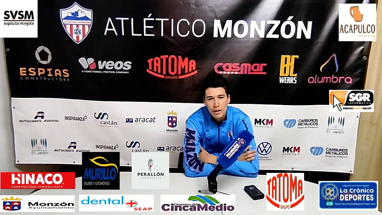 JORGE  BARINGO  CANALES (Jugador Monzón) At Monzón 2-1 Epila / J 32 / 3ª División