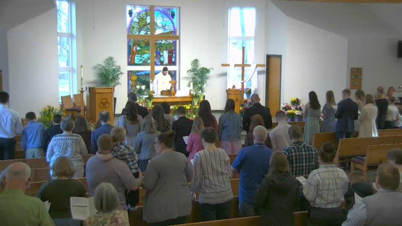 Peace Lutheran Easter Sunrise Service April 17, 2022