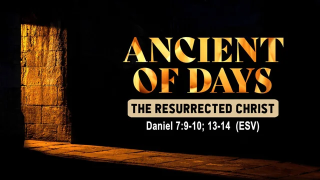 daniel 7 ancient of days