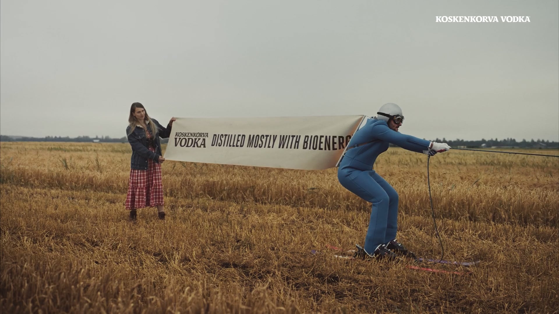 Koskenkorva Vodka Long Jump comedy commercial