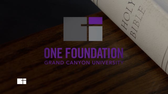 Button to play video: GCU’s One Foundation