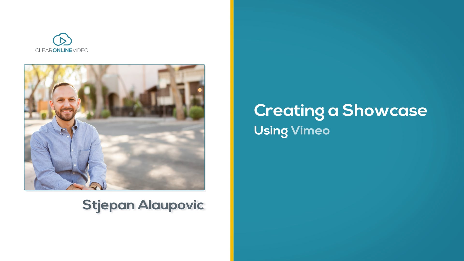 Tutorial: Creating a Showcase Using Vimeo