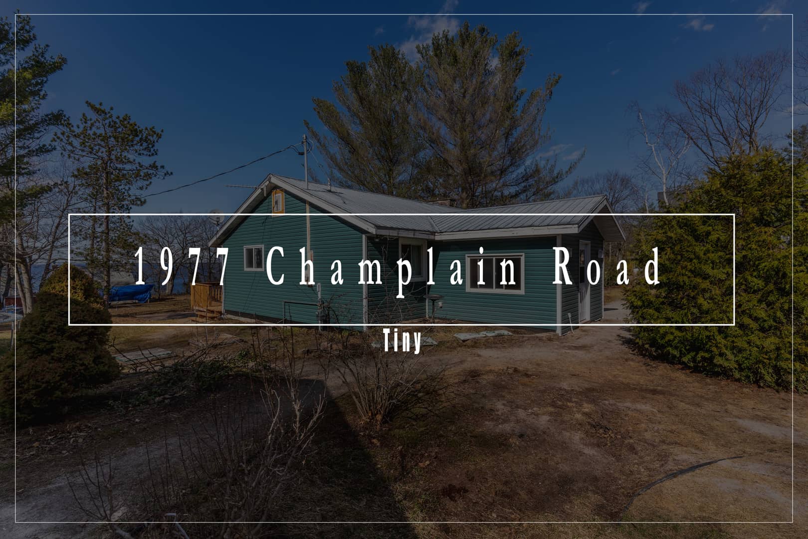 1977 Champlain Road, Tiny on Vimeo