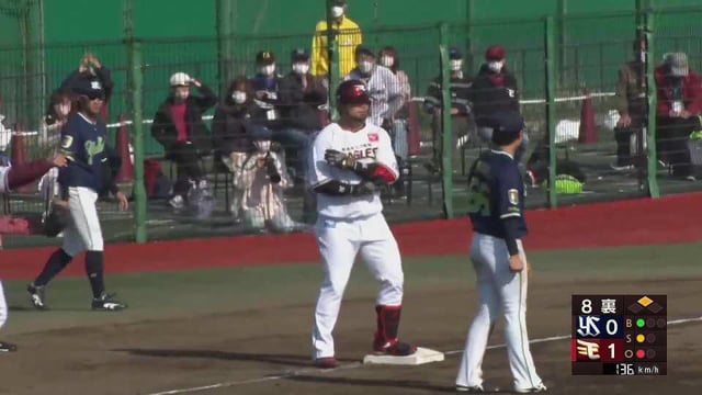 【ファーム】イーグルス・岩見政暉のタイムリー3ベースで終盤に貴重な追加点を奪う!!  2022年4月19日  東北楽天ゴールデンイーグルス 対 東京ヤクルトスワローズ