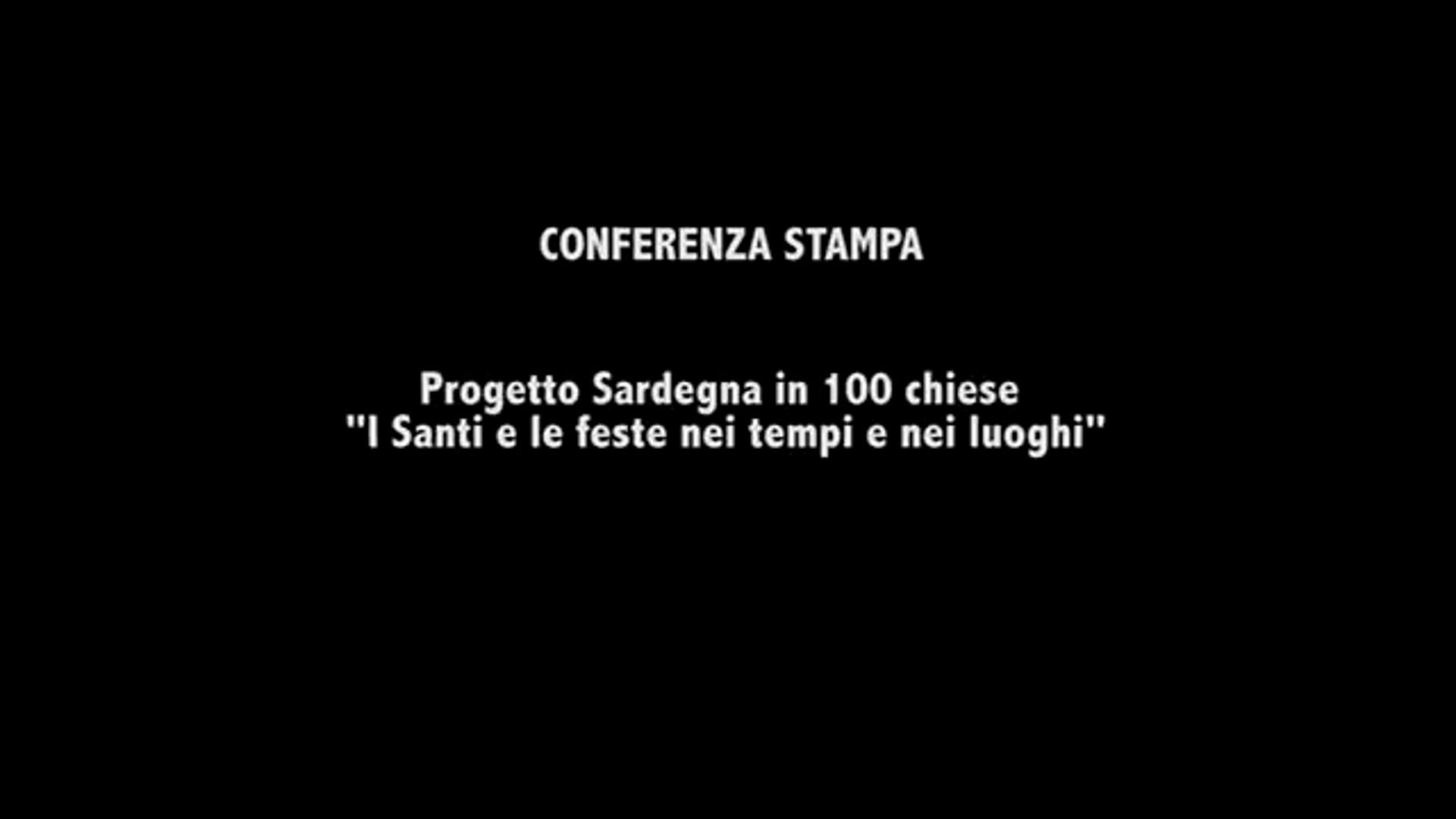 Conferenza Stampa i Santi e le Feste nei Tempi e nei Luoghi