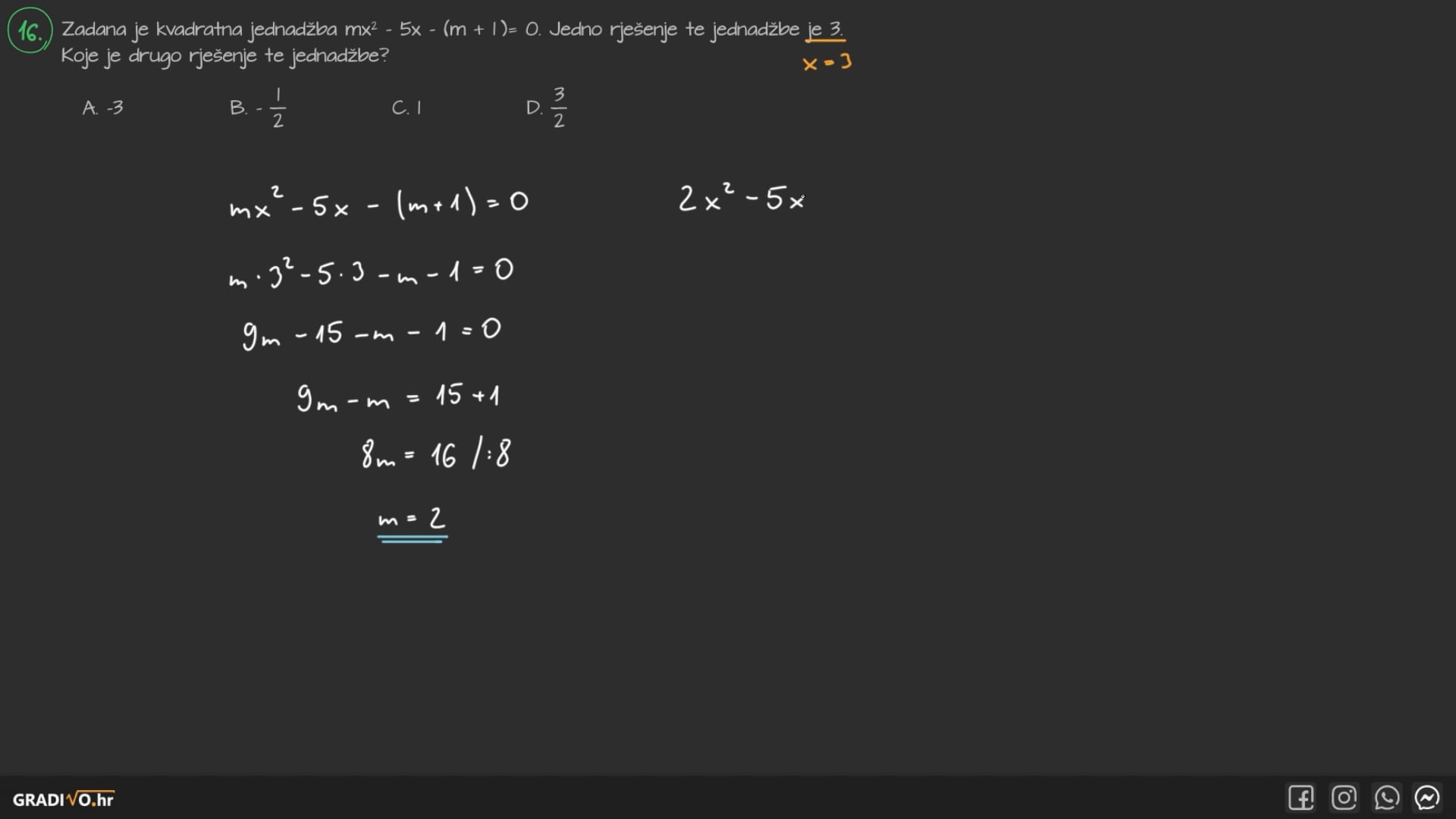 Matematika B - 2013. jesen, 16.