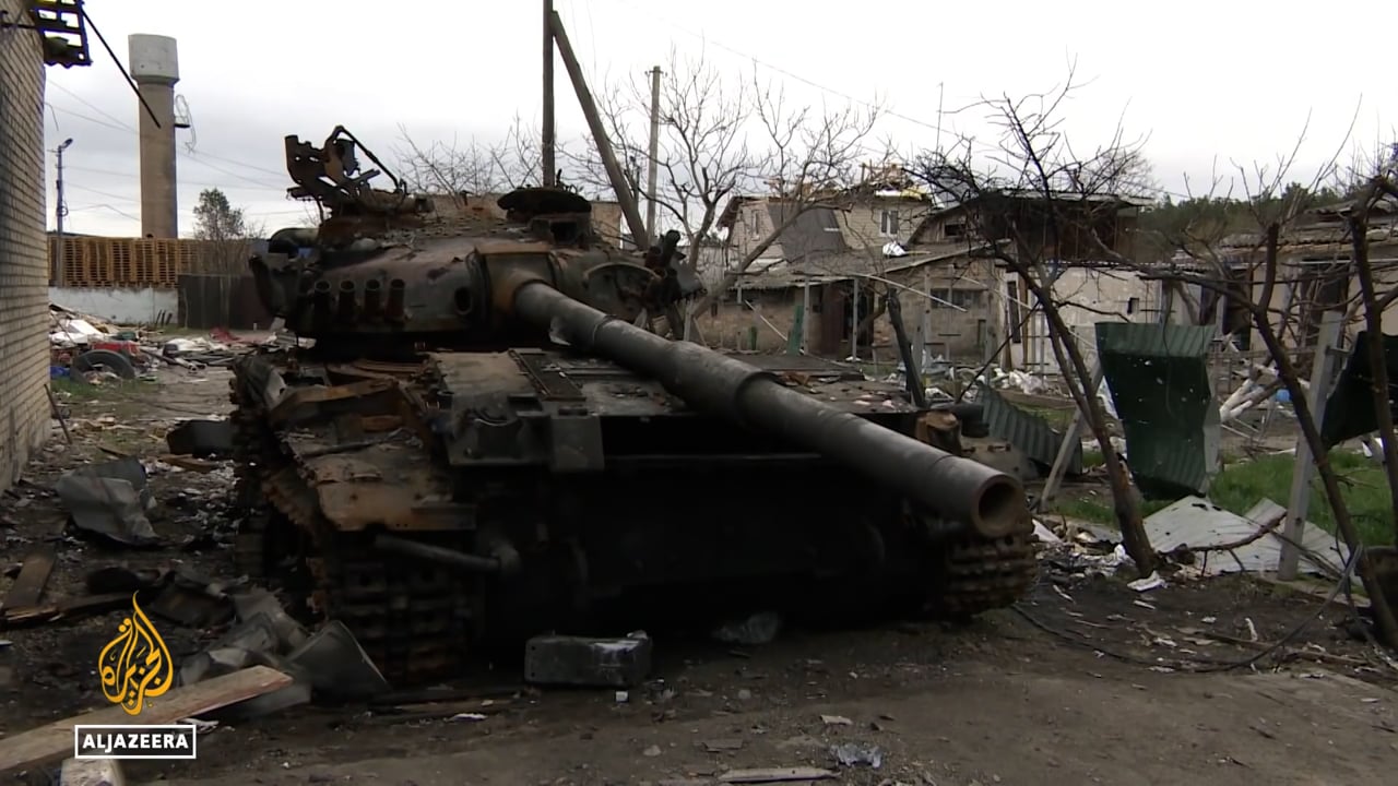 War in Ukraine - Kyiv 15th April 2022 - 3,000 pieces of Russian military equipment estimated destroyed