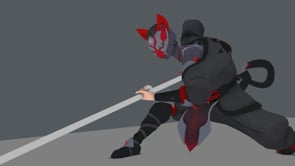 Vimeo video thumbnail for Kunoichi Animation