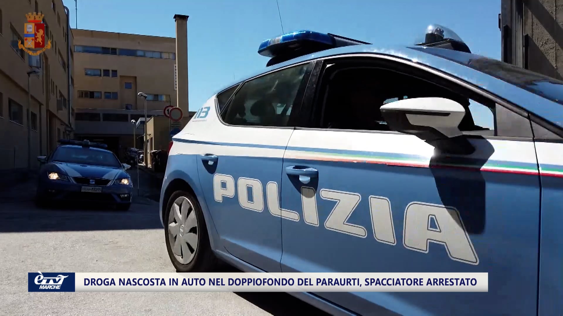 1 Kg di droga nascosto nell'auto, nel doppiofondo del paraurti. Spacciatore arrestato dalla Squadra Mobile di Ancona - VIDEO