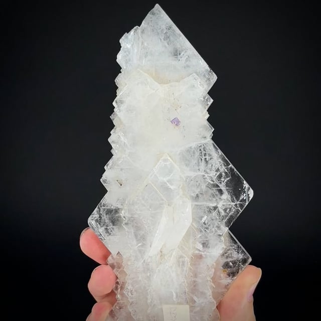 Celestine w/ Fluorite "spear" (old classic style) Williams & Reynolds Coll.