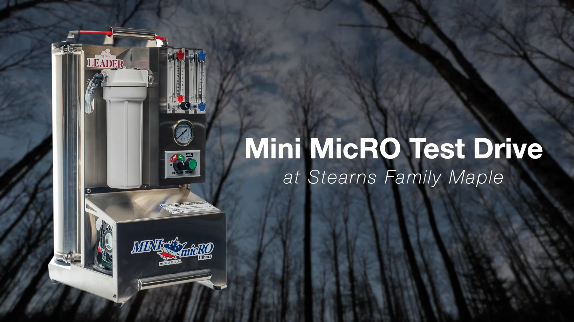 Mini MicRO Test Drive on Vimeo