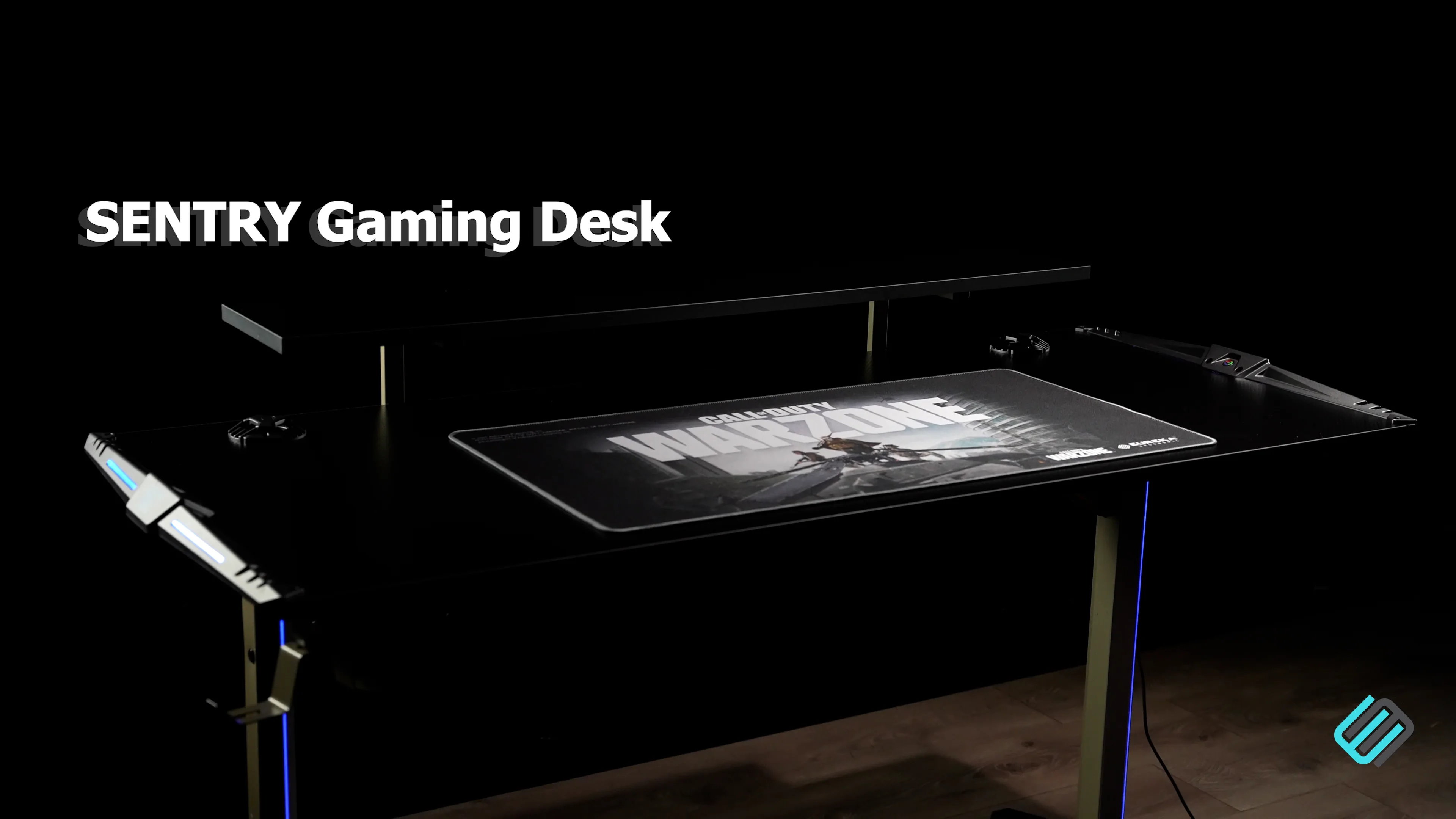 Call of Duty Sentry RGB Gaming Desk Main Features on Vimeo