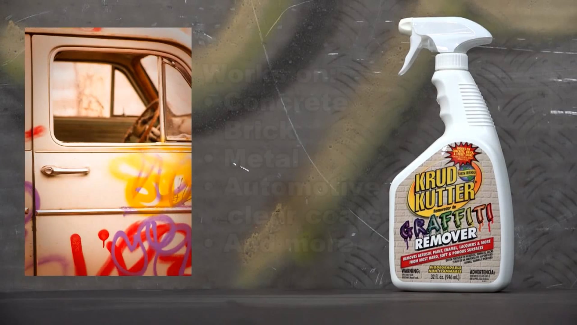 ג'ל מסיר גרפיטי Graffiti Remover Gel