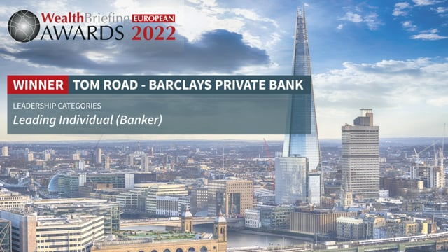 Leading Individual: Barclays' Tom Road placholder image