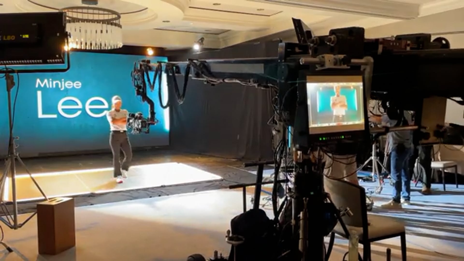 LPGA promo shoot