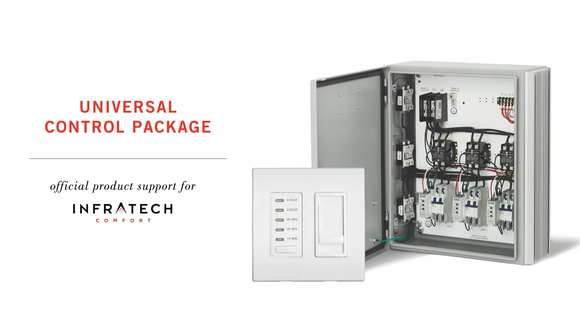 Installing and Troubleshooting Infratech's Universal Control Package for  Outdoor Heaters on Vimeo