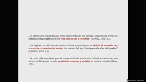Conservación del Patrimonio Cultural: El valor social en Perú