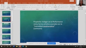 La performance como arte “posdramático”: entre lo político y lo estético