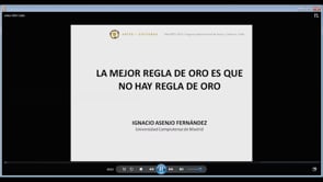 LA MEJOR REGLA DE ORO ES QUE NO HAY REGLA DE ORO