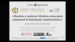 Maestros y canteros: Monteas como parte connatural al Patrimonio Arquitectónico