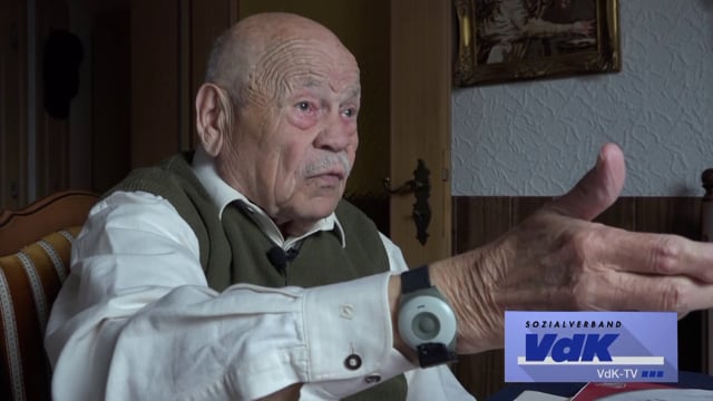 Joseph Schmidt – VdK-Mitglied seit 1947