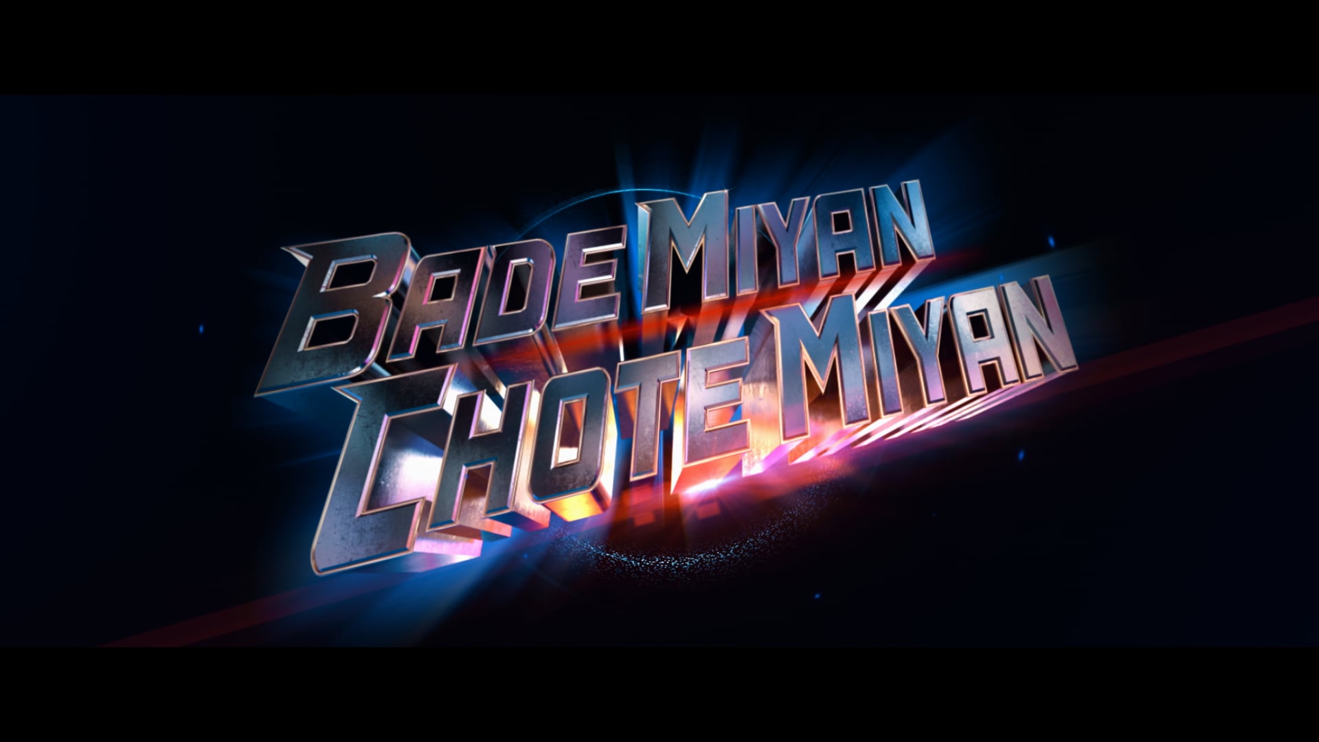 Bade Miyan, Chote Miyan - film announcement.