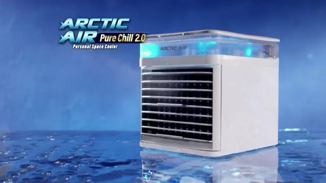 Arctic Air Pure Chill Evaporative Air Cooler By Ontel -  Powerful 3-Speed Personal Space Cooler, Quiet, Lightweight And Portable For  Bedroom, Office, Living Room & More : Home & Kitchen