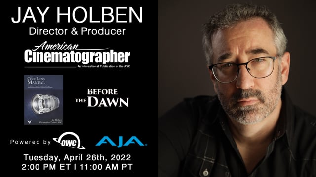 Director & Producer Jay Holben Joins Filmmaker U