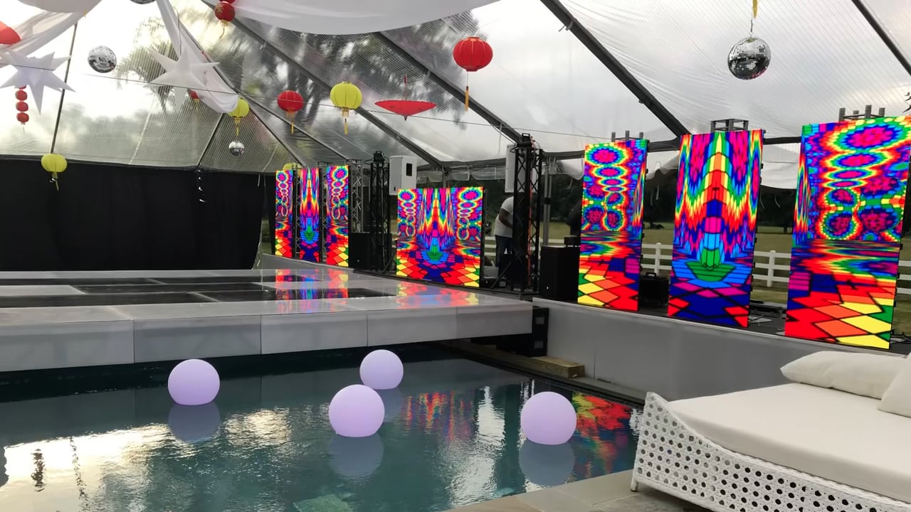 Dance Floor Over Pool on Vimeo
