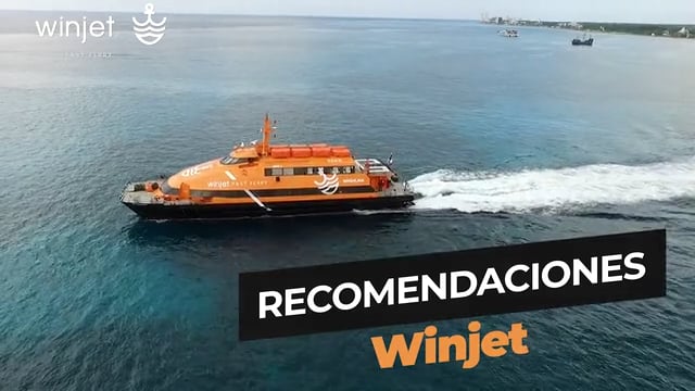 Servicios - Winjet Fast Ferry | Cozumel - Playa del Carmen