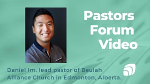 A Pastors Identity with Daniel Im - Pastors Forum from March 23, 2022