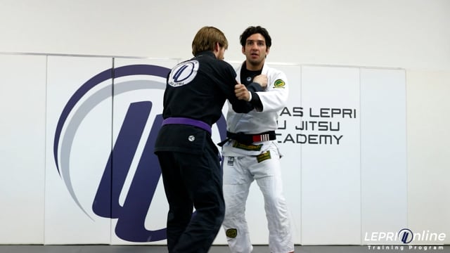 Guard Pull to One Leg X Guard Drill