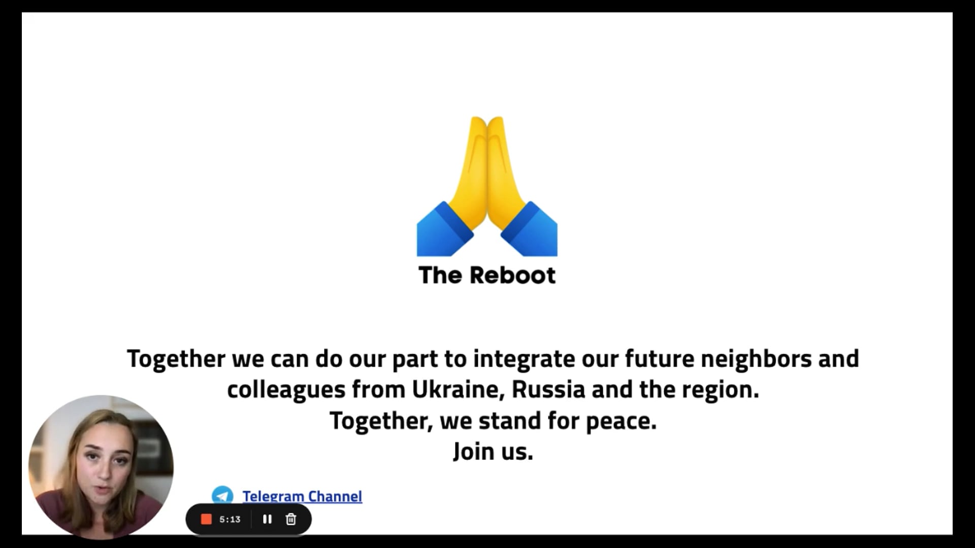 How Companies Can Help Displaced Professionals Affected by Ukraine War - March 6, English Intro to The Reboot Startup Nation